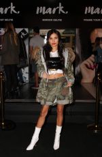 PIA MIA PEREZ at Mark Cosmetics Opened World