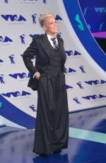 PINK at 2017 MTV Video Music Awards in Los Angeles 08/27/2017