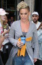 PINK at Liss FM UK in London 08/16/2017