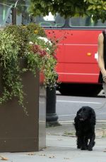 PIPPA MIDDLETON Walks Her Dogs at Kings Road in London 08/23/2017