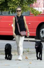 PIPPA MIDDLETON Walks Her Dogs at Kings Road in London 08/23/2017