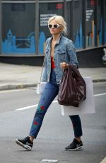 PIXIE LOTT Out Shopping in Cheshire 08/08/2017