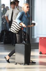 POM KLEMENTIEFF at JFK Airport in New York 08/21/2017