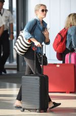 POM KLEMENTIEFF at JFK Airport in New York 08/21/2017
