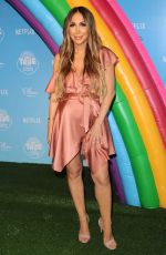 Pregnant DIANA MADISON at True and the Rainbow Kingdom Premiere in Los Angeles 08/10/2017