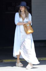 Pregnant JESSICA ALBA Out in Los Angeles 08/26/2017