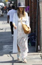 Pregnant JESSICA ALBA Out in Los Angeles 08/26/2017