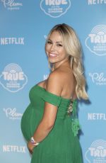 Pregnant JESSICA HALL at True and the Rainbow Kingdom Premiere in Los Angeles 08/10/2017