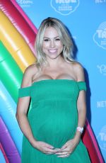 Pregnant JESSICA HALL at True and the Rainbow Kingdom Premiere in Los Angeles 08/10/2017