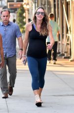 Pregnant LARA TRUMP Out Jogging in Central Park in New York 08/20/2017