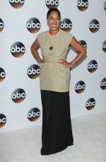 Pregnant TRACEE ELLIS ROSS at Disney/ABC TCA Summer Tour in Beverly Hills 08/06/2017