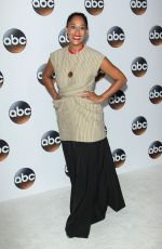 Pregnant TRACEE ELLIS ROSS at Disney/ABC TCA Summer Tour in Beverly Hills 08/06/2017