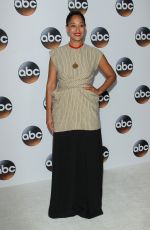 Pregnant TRACEE ELLIS ROSS at Disney/ABC TCA Summer Tour in Beverly Hills 08/06/2017
