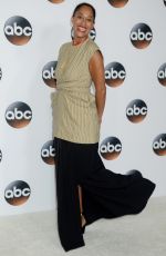 Pregnant TRACEE ELLIS ROSS at Disney/ABC TCA Summer Tour in Beverly Hills 08/06/2017