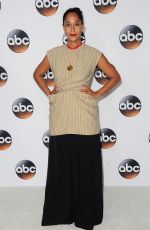 Pregnant TRACEE ELLIS ROSS at Disney/ABC TCA Summer Tour in Beverly Hills 08/06/2017