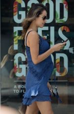 Pregnant VIVIANE THIBES and Cameron Douglas Out in New York 08/23/2017