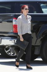 PRISCILA PRESLEY Arrives at LAX Airport in Los Angeles 08/08/2017