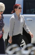 PRISCILA PRESLEY Arrives at LAX Airport in Los Angeles 08/08/2017
