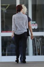 PRISCILA PRESLEY Arrives at LAX Airport in Los Angeles 08/08/2017