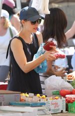 RACHEL MCADAMS Shopping at Farmer