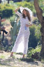 RACHEL MCCORD on the Set of 138 Water Photoshoot in Hollywood Hills 08/03/2017