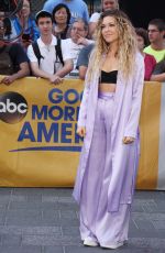 RACHEL PLATTEN Arrives at Good Morning America in New York 08/21/2017