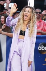 RACHEL PLATTEN Arrives at Good Morning America in New York 08/21/2017