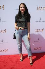 RACHEL RAQUEL at Leap! Premiere in Los Angeles 08/19/2017