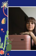 RASHIDA JONES for Away Travel Luggage 2017 Ad Campaign