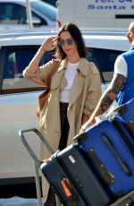 REBECCA HALL Arrives at Airport in Venice 08/29/2017