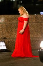 REBEL WILSON on the Set of Isn