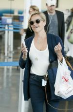 REESE WITHERSPOON at JFK Airport in New York 08/18/2017