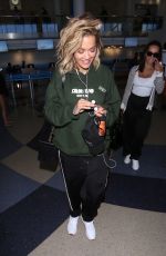 RITA ORA at LAX Airport in Los Angeles 08/08/2017