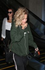 RITA ORA at LAX Airport in Los Angeles 08/08/2017