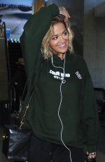 RITA ORA at LAX Airport in Los Angeles 08/08/2017