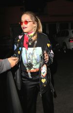 RITA ORA at The Tings Secret Party Launch in West Hollywood 08/23/2017