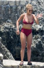 RITA ORA in Bikini at a Beach in Jamaica 07/31/2017