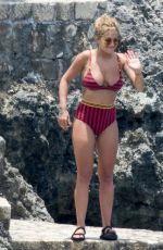 RITA ORA in Bikini at a Beach in Jamaica 07/31/2017