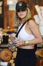 RITA ORA in Tights Out Shopping in West Hollywood 08/04/2017