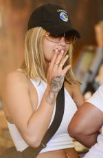 RITA ORA in Tights Out Shopping in West Hollywood 08/04/2017