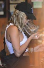 RITA ORA in Tights Out Shopping in West Hollywood 08/04/2017