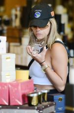 RITA ORA in Tights Out Shopping in West Hollywood 08/04/2017