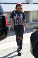 RITA ORA Out and About in Beverly Hills 08/18/2017