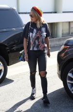 RITA ORA Out and About in Beverly Hills 08/18/2017