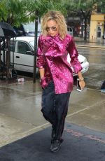 RITA ORA Out in New York 08/07/2017