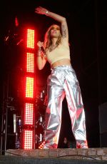 RITA ORA Performs at Victorious Festival in Southsea in Hampshire 08/26/2017