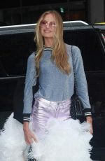 ROMEE STRIJD Arrives at Victoria’s Secret Offices in New York 08/29/2017