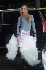 ROMEE STRIJD Arrives at Victoria’s Secret Offices in New York 08/29/2017