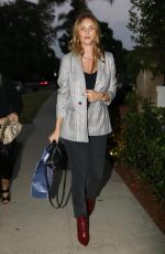ROSIE HUNTINGTON-WHITELEY Arrives at a Party in Hollywood 08/23/2017