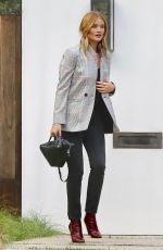 ROSIE HUNTINGTON-WHITELEY Arrives at a Party in Hollywood 08/23/2017